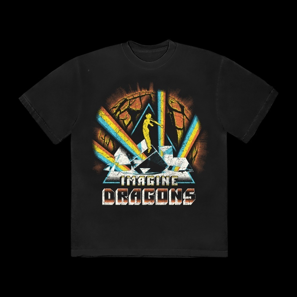 Retro GRAPHIC T-SHIRT - Imagine Dragons Shirt
